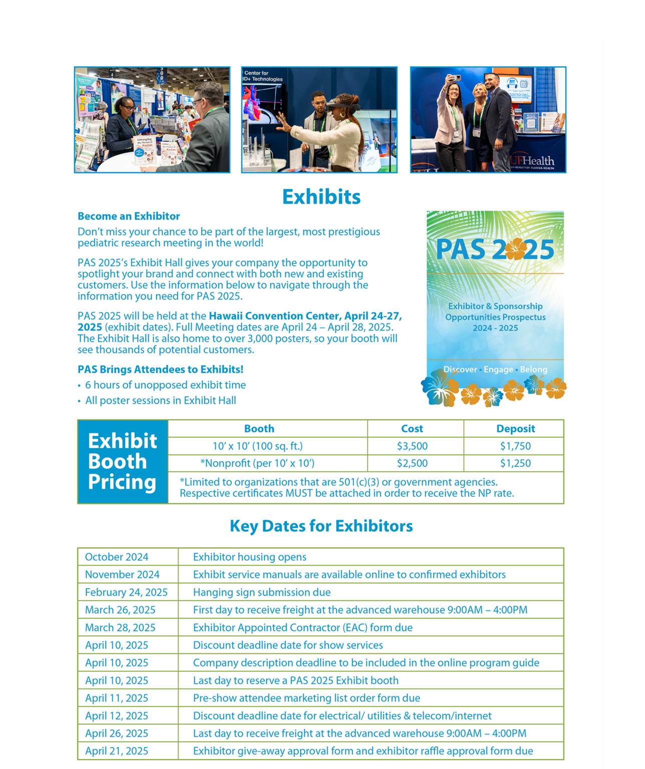 2025 EXHIBITS PAS Meeting