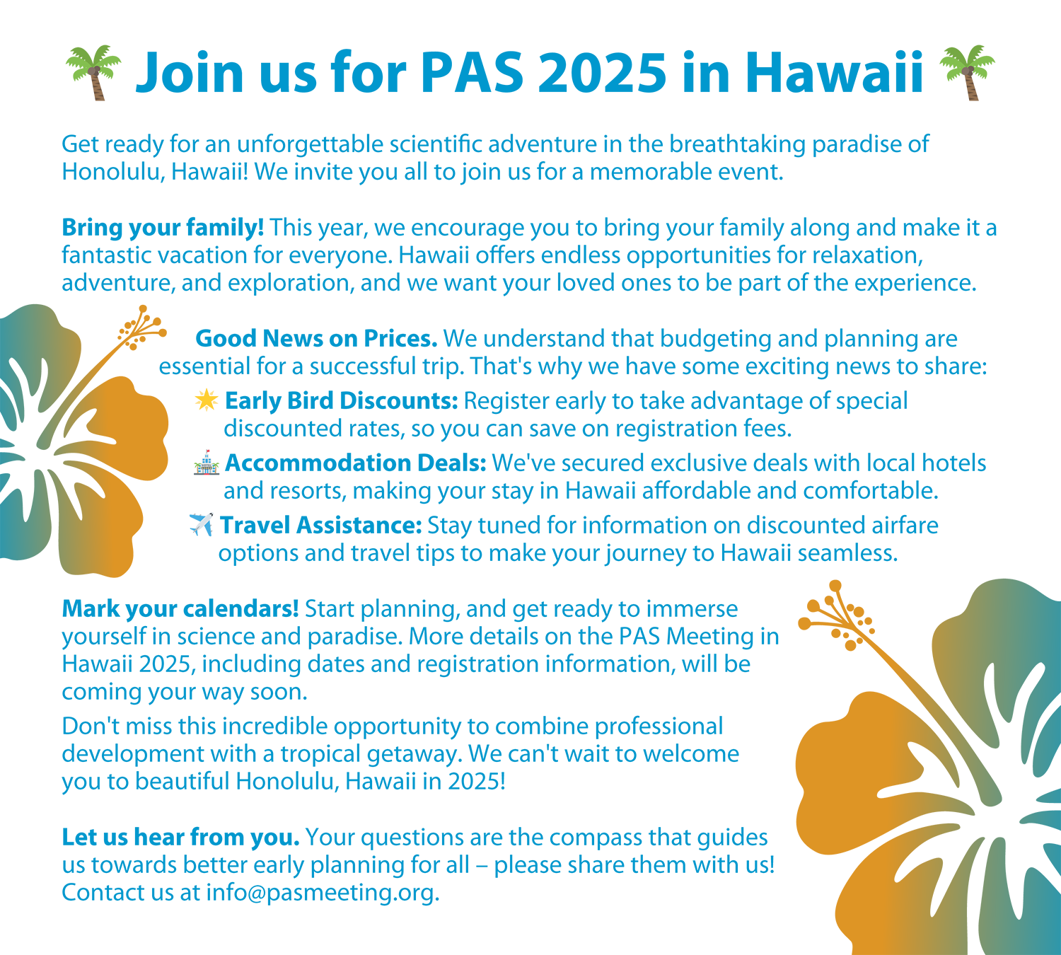 2025 MEETING PAS Meeting